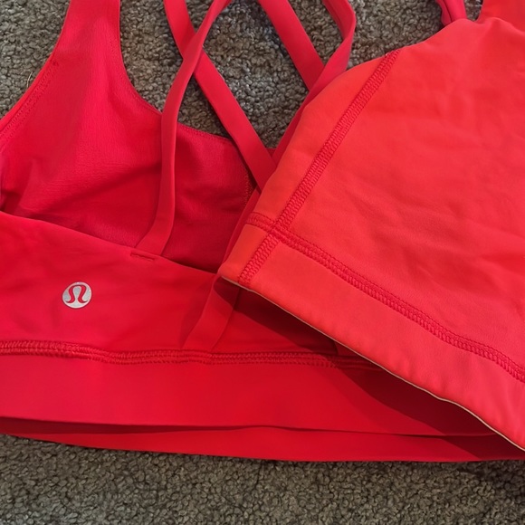 COPY - Lululemon Athletica all sport bra size 6 red - Picture 3 of 3